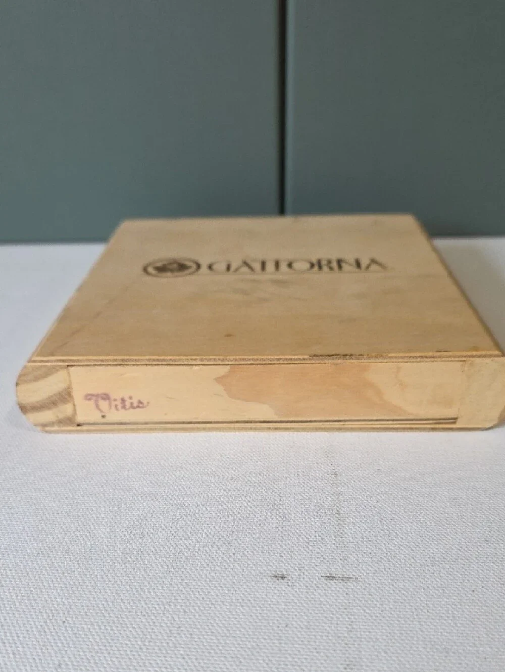 Gattorna T-Handle Corkscrew & Original Branded Wooden Case Vintage